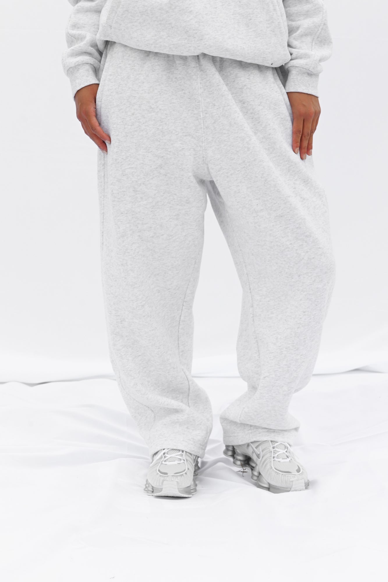 Baggy Trackies - Marle White | Joggers | Sweatpants – LUTHER MELBOURNE